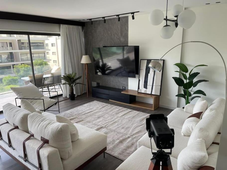 Luxury 3 Bedroom Apartment In Lake View New Cairo Exterior foto